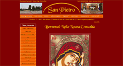 Desktop Screenshot of parrocchiasanpietrorho.com